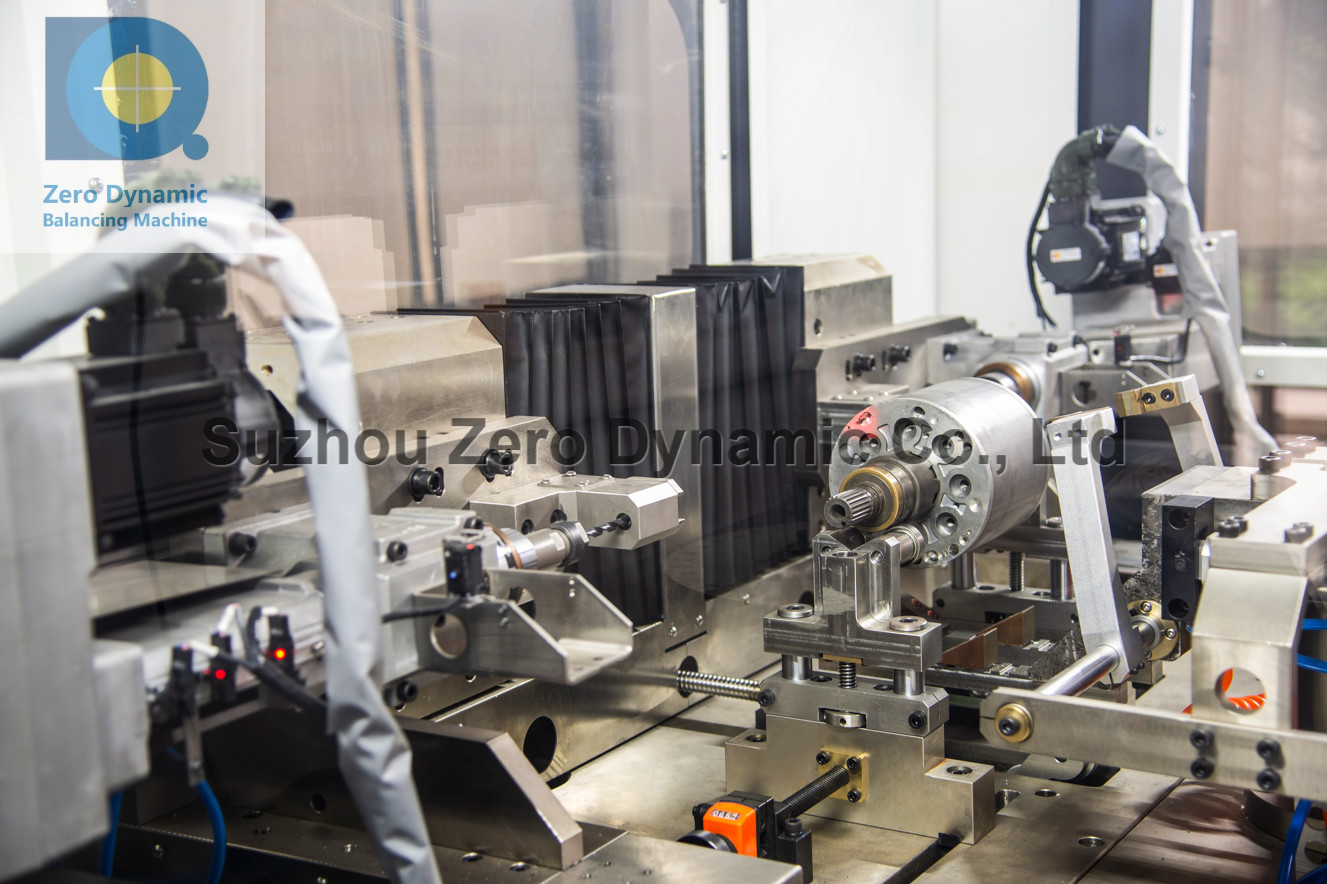 Two Station New Energy Motor Rotor, EV Motor Rotor Automatic Balancing Machine