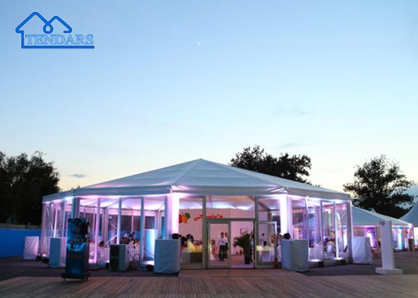Outdoor transparent marquee tent Tent For Party Nylon Transparent Plastic Tent