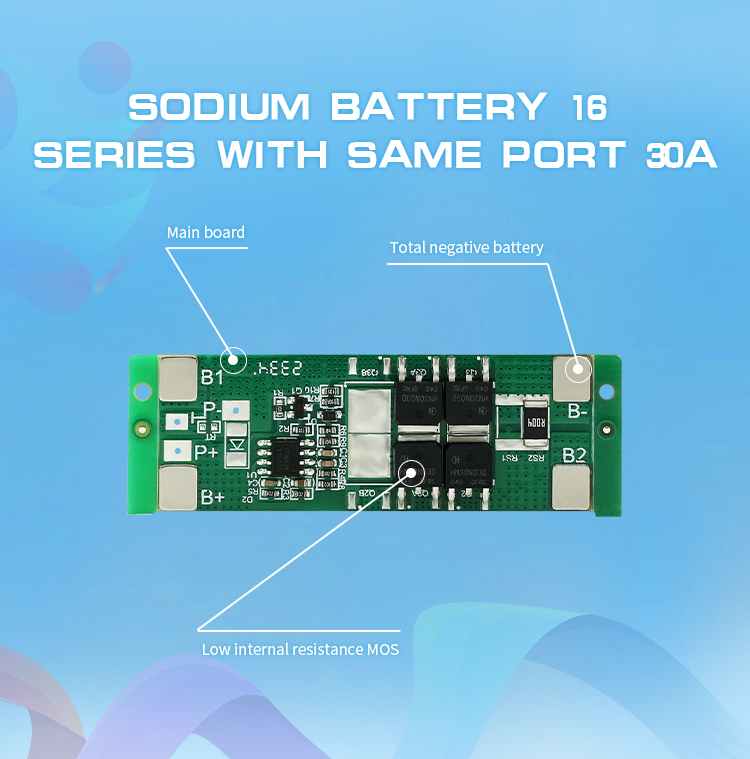3S 15A Li Ion LFP Battery Management System , BMS For Lithium Ion Battery Packs