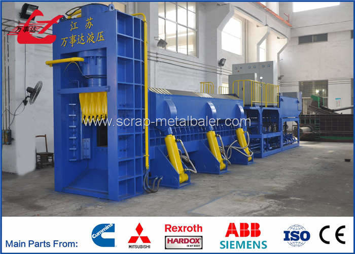 Hydraulic Shear Baler Y83Q-6300C For Waste Car Bodies Baling Shear Steel Factory