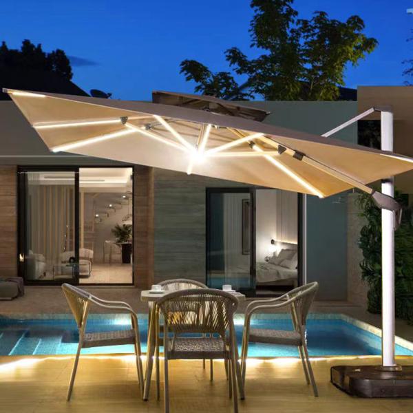 Customized Color Modern Outdoor Furniture Garden Patio Umbrella for Hotel and