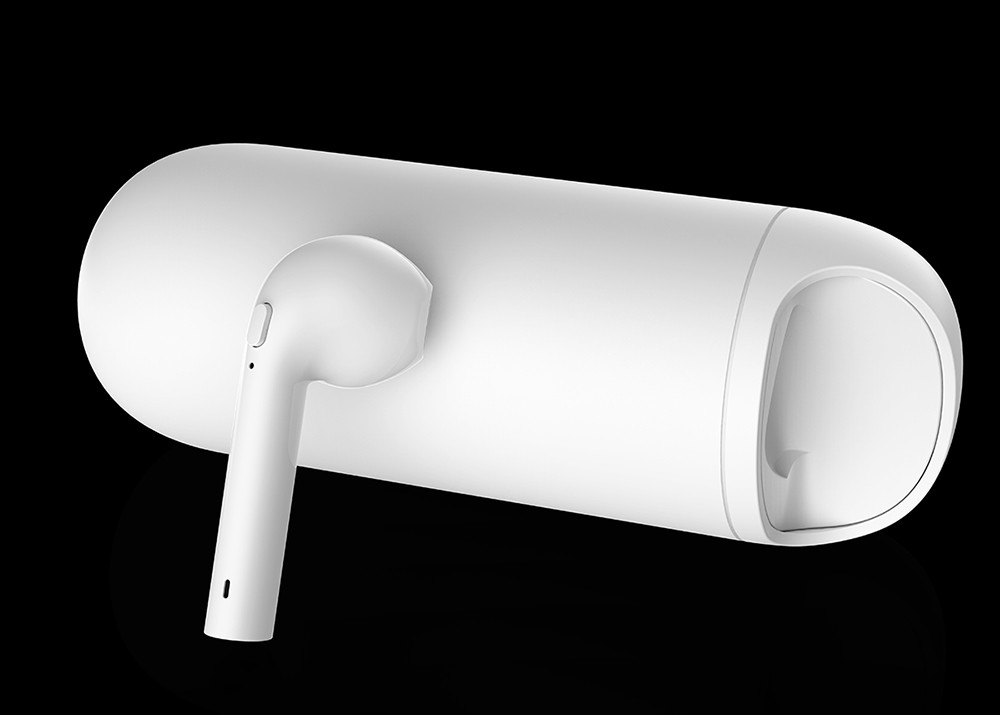 10M Transmission Mono Bluetooth Headphone With 3300 Mah Power Bank I9 TWS