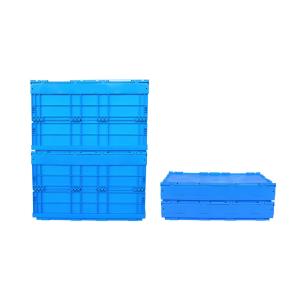 Foldable and Portable Multifunction Collapsible Storage Bin With Lid for Easy