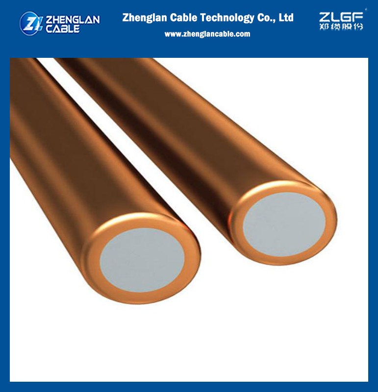 Copper Clad Steel Earth Wire CCS Grounding Wire Bare Copper Conductor Customize Size Availab 30% Conductivity