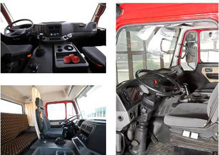 Beiben All Drive 6 Wheel Off Road Truck Chassis 420HP For Bad Road