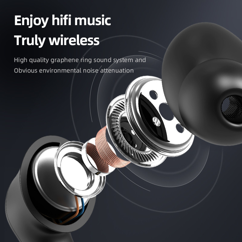 350mAh Waterproof Wireless Bluetooth Earphone