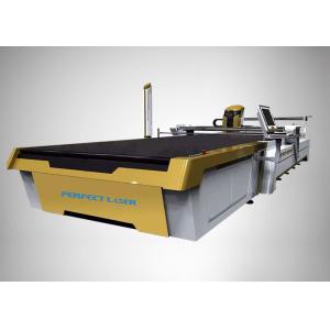 Customized CO2 Laser Cutter Automatic Fabric Cutting 3300*1700 With Vacuum Table
