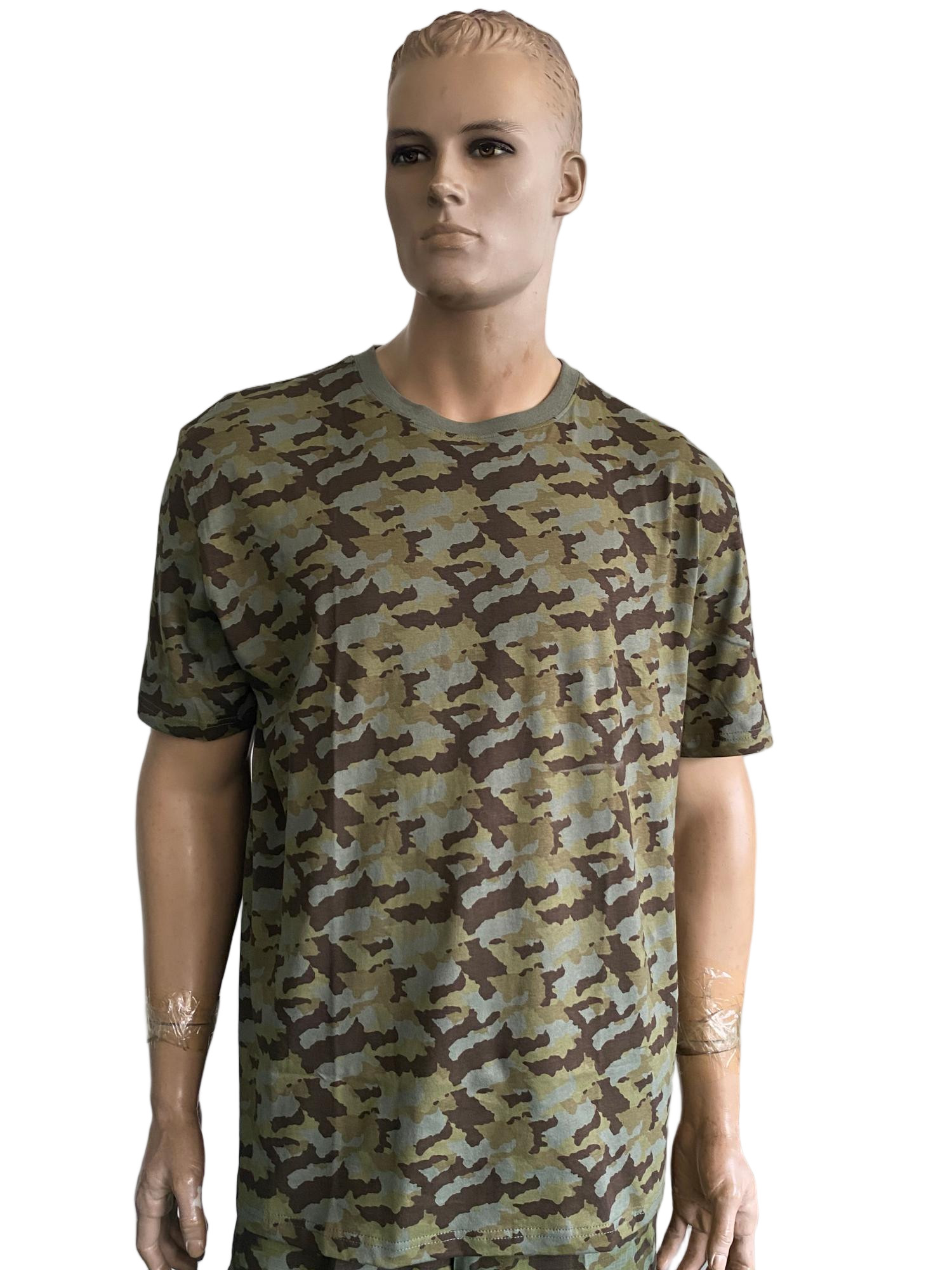 Outdoor Camouflage Training Ensemble for Summer Short Sleeve Custom Hottest Weather Short Sleeve Tactical Shirt
