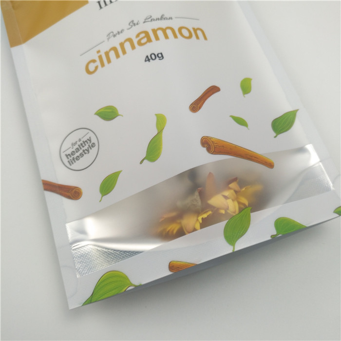 Matte PET/PE Zipper Food Doypack With Accpeted Custom Logo