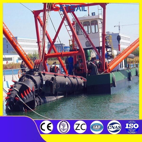 1000 Meter Discharge Distance 10 Inch Cutter Suction Lake Sand Dredger with