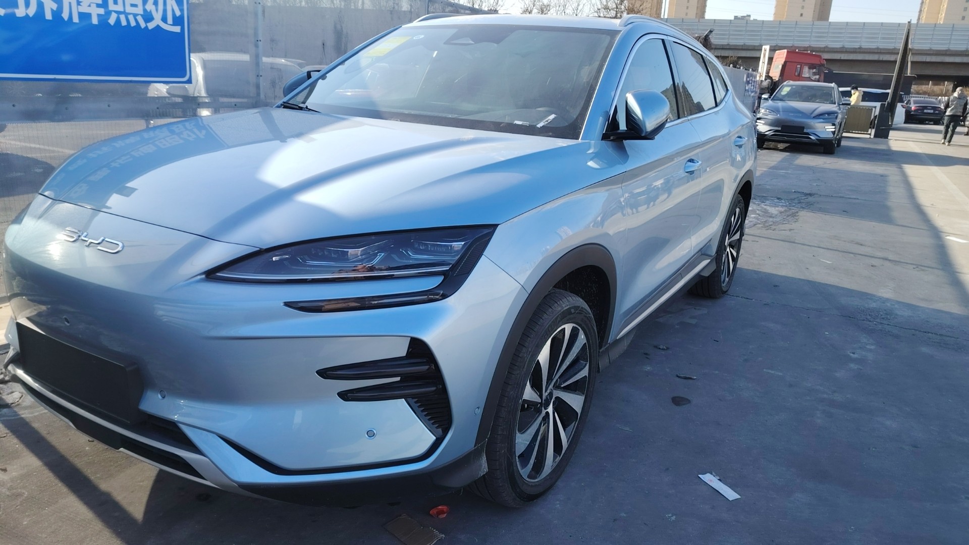 NEV 605KM BYD Song Plus Top EV Cars Champion Edition Electric Car