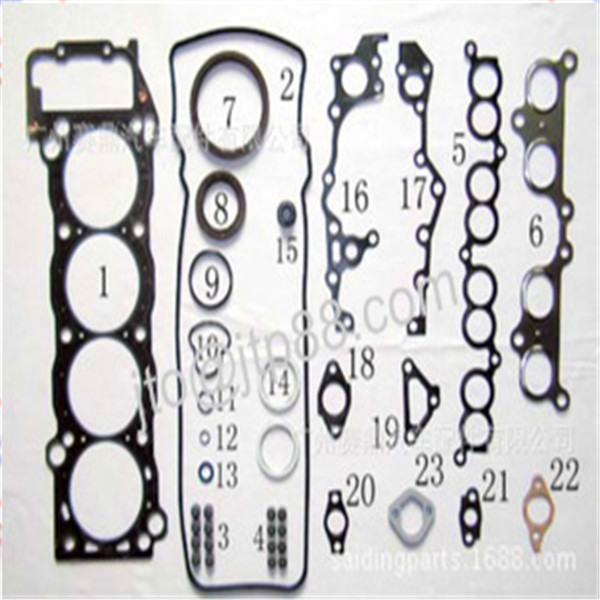 Aluminum Full Engine Rebuild Kits / Overhaul Gasket Set 3Y For Toyota 04111-73029