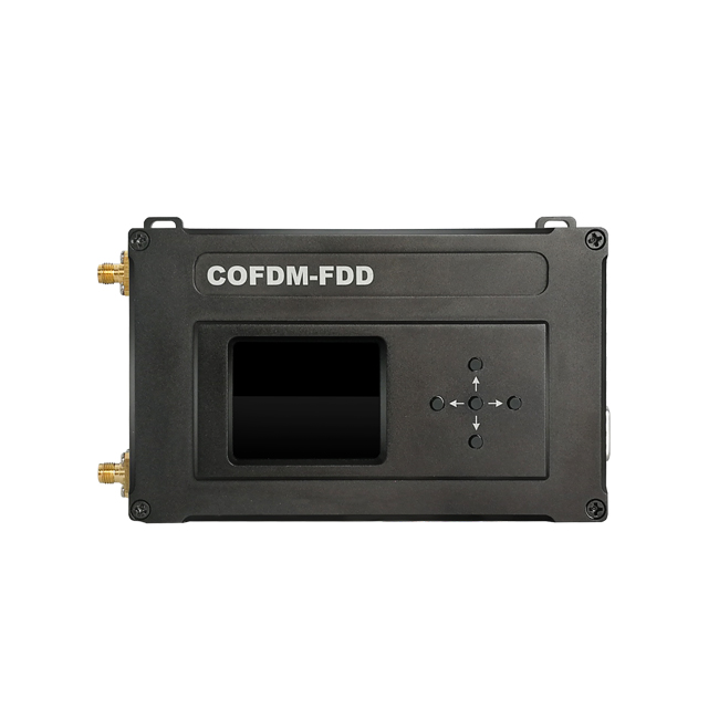 up to 50km Wireless COFDM Video Transmitter with 2W RF Ethernet Transceiver Lower Latency