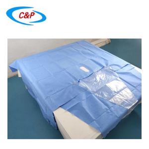  Customized Sterile Surgical Lithotomy Drape with Fluid Collection Pouch Manufactures