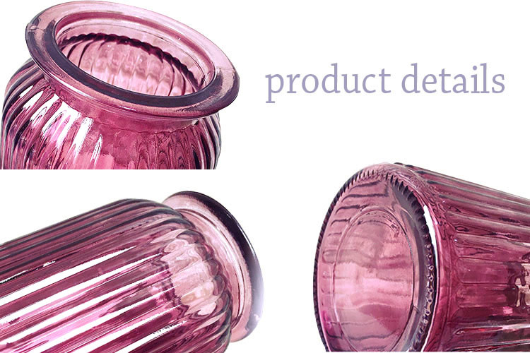 Modern Decorative Glass Vases / Large Decorative Clear Glass Vases