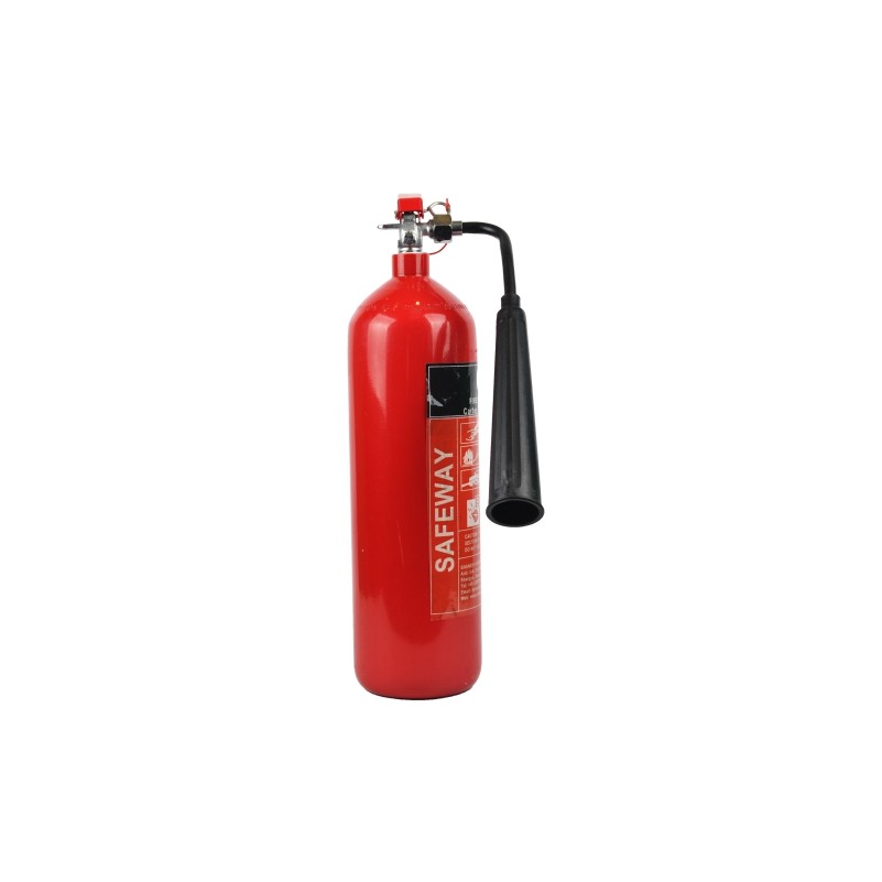 Residential Carbon Dioxide CO2 Fire Extinguisher 3kg 2.5mm Thickness 550mm Height
