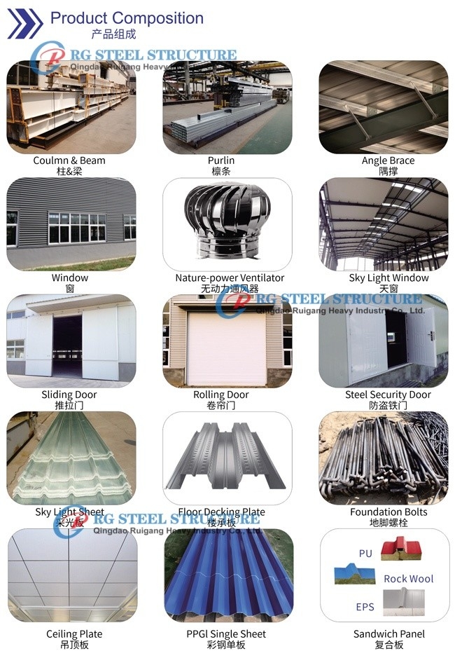 Contemporary Steel Structure Warehouse Building With High Alloy Seamless