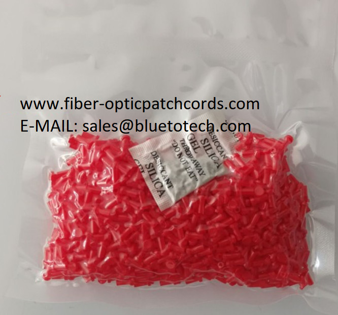 Fiber Optic SC FC ST 2.5mm Dust Caps 2.5mm for Fiber Optic Connectors Pink Red Yellow Green Black Blue White