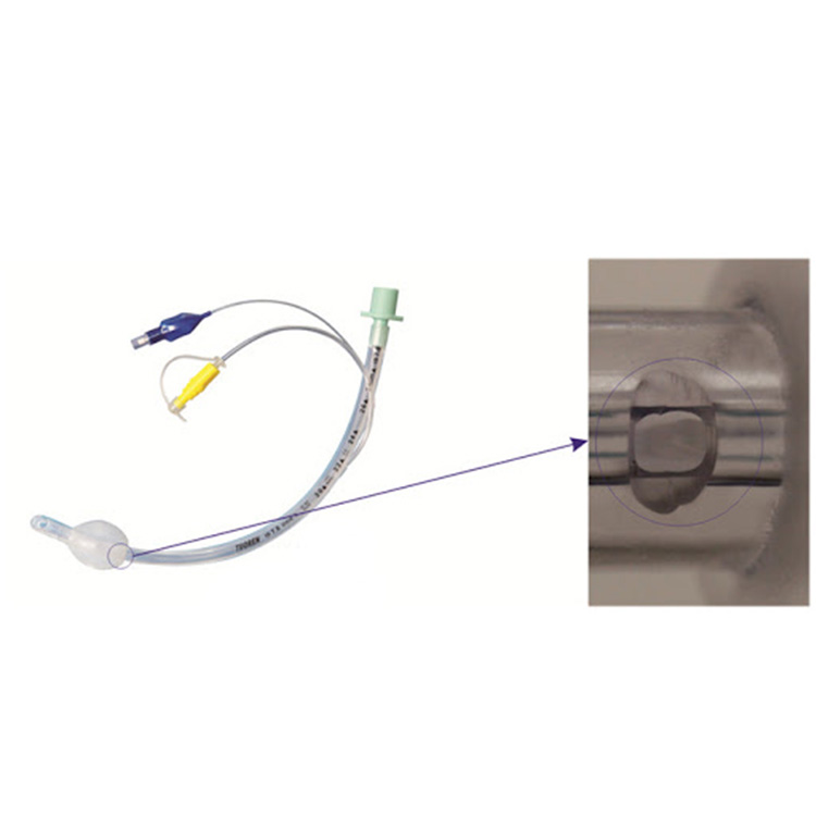 Medical Disposable PVC Endobronchial Tube ET Tube with Suction Lumen
