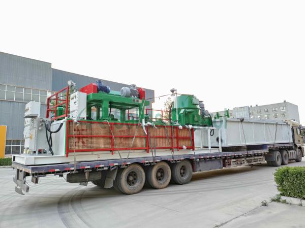 Non Landing Oilfield Mud Processing Equipment Large Capacity And Adjustable