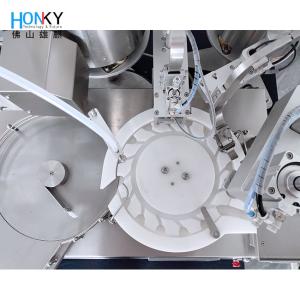 Full Automatic 10ml Glass Bottle Vial Filling And Crimping Machine With Air