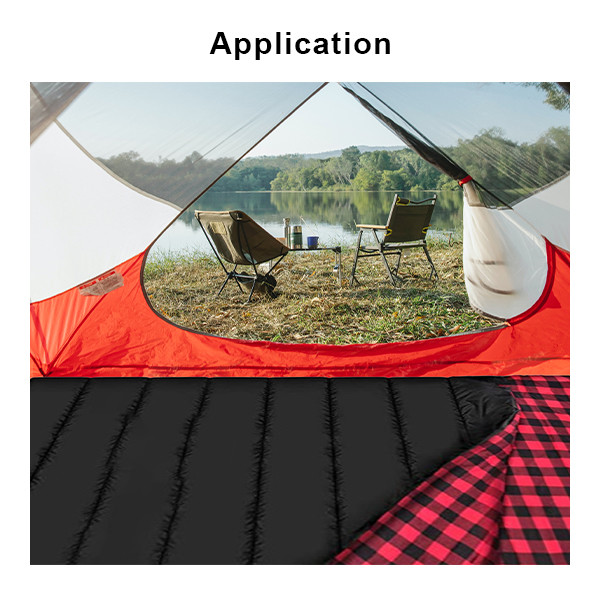 Lightweight Cotton Flannel Double Sleeping Bag Double Sleeping Bag For Camping