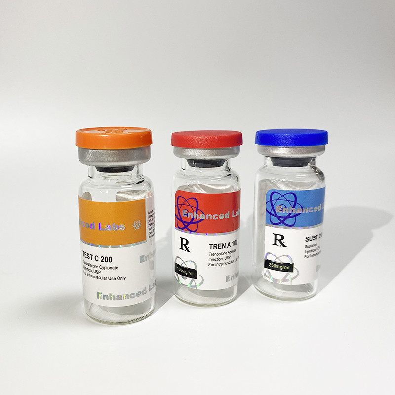 Offset Printing PET 10ml Pharmaceutical Glass Vial Labels