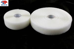  Sew - On white Nylon Hook And Loop Fastener Tape For Medical Equipment Manufactures