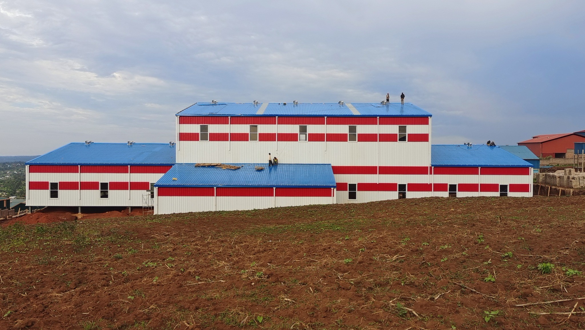 Modualr Frame Steel Structure Buildings / Industrial Warehouse / Workshop / Villa / Office / Apartment