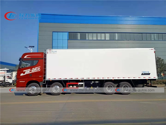 FAW 30T Freezer Box Truck With Thermo King MP-4000 Refrigerator