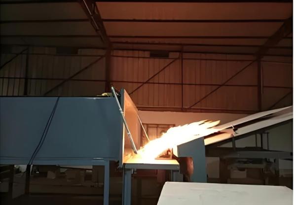 Roofing Material Fire Resistance Performance Flame Retardant Performance Testing