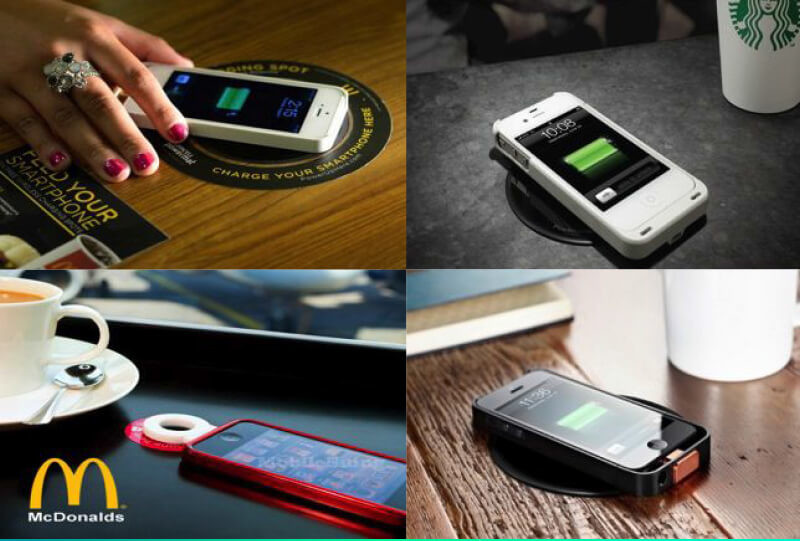 Furniture Embedded Wireless Charger furniture/ table embedded wireless charger for iphone/Samsung