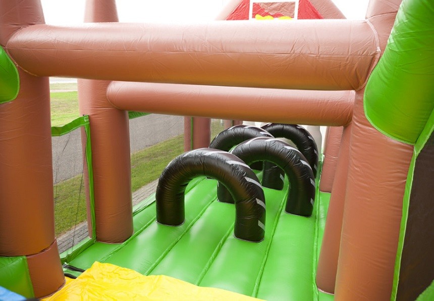 Attractive Giant Adult Inflatable Obstacle Course With PVC Material