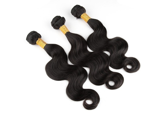 Black Virgin Brazilian Remy Human Hair Body Wave 10 inch - 30 inch