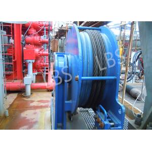 30Ton Double Drum Electric Wire Rope Winch Machine With Spooling Device