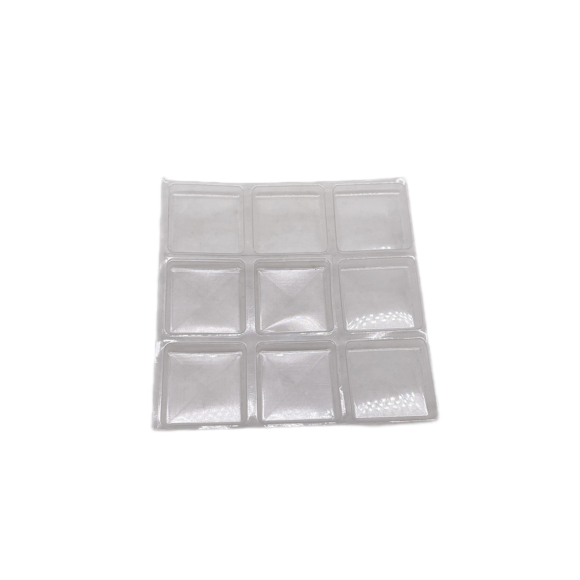 9 pcs Printing Kraft Paper Box Chocolate Gift Packaging Box with Plastic Clear Inner