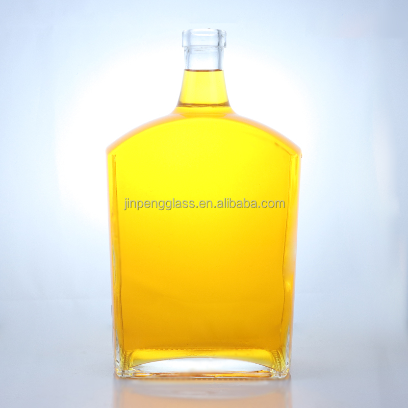 Customized 375ml 500ml 700ml750ml Super Flint Glass Bottle for Gin Vodka Tequila Rum