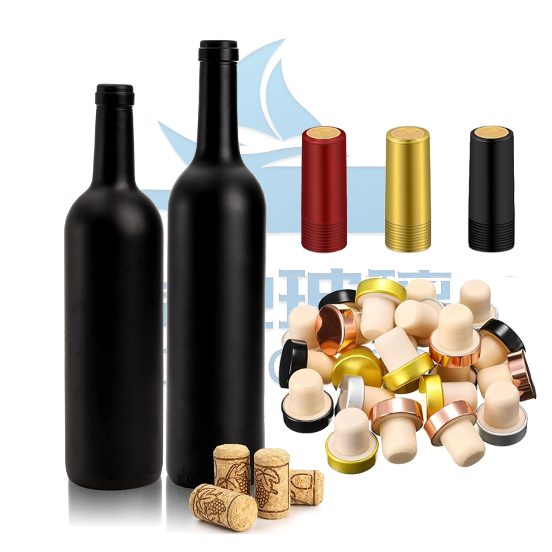 500ml 700ml 750ml Frost Liquor Glass Bottle For Vodka Gin Whisky For Presentation