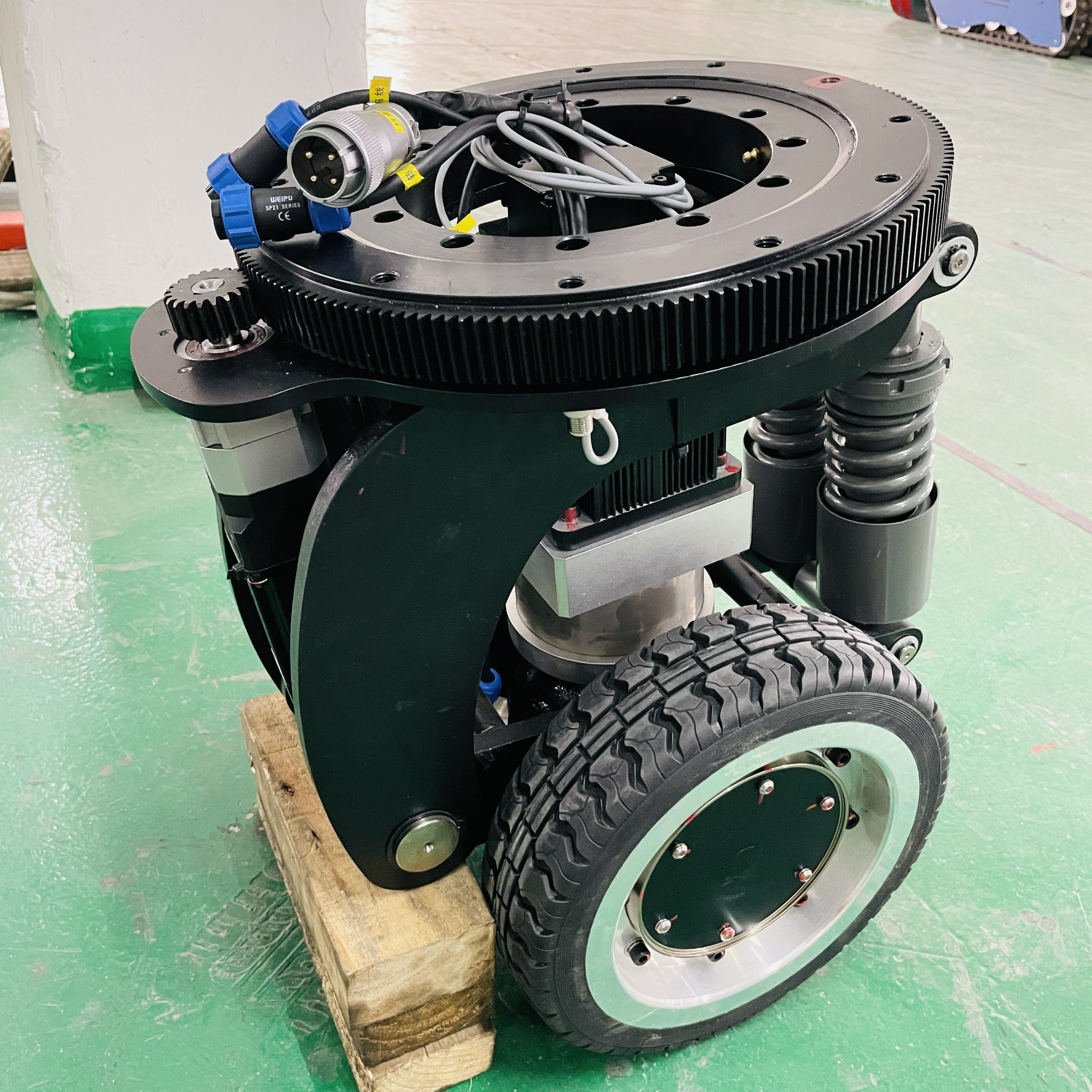 300mm AC Motor Drive Wheel