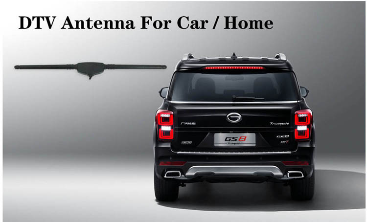 Uhf Long Range 2-3dBi Fm Radio Car TV Antenna Outdoor Indoor For Signal Booster