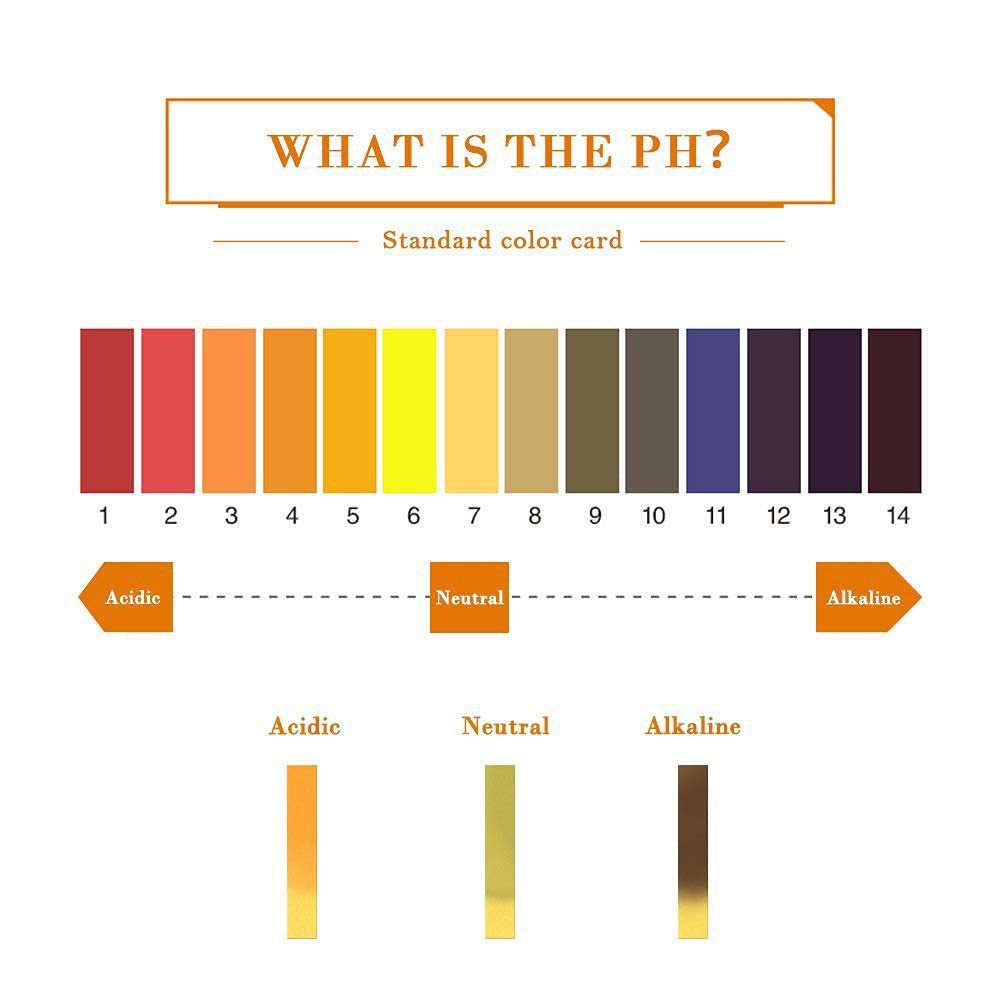PH Test Paper for Enzyme Amniotic Fluid Saliva Urine Water and Cosmetics Feature 2 4-6