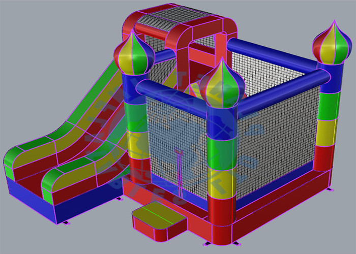 EN14960 410D Jumping Inflatable Children Bounce House