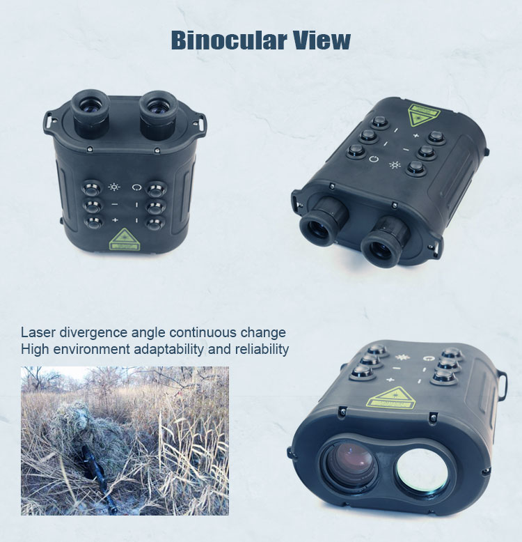 1500m Laser Rangefinder Location Accuracy Analysis Long Range Radar Detection
