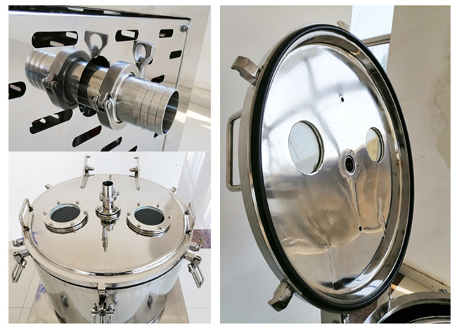 Low Temperature CBD Hemp Oil Centrifuge Ethanol Extraction Bi Directional Agitation