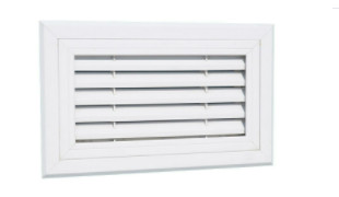 20mm Frame HVAC Air Grille Aluminum Alloy Ventilation Outlet