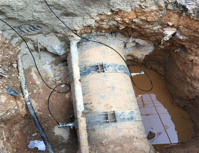 Water Industry Ultrasonic Liquid Flow Meter TF1100-EI With Insertion Sensor