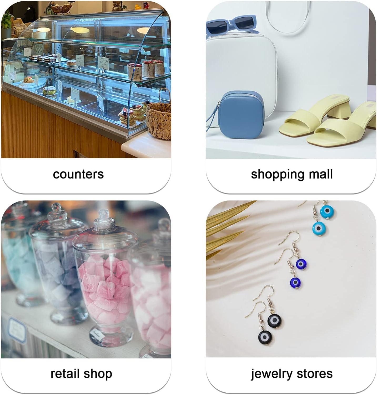 Revolutionize Your Jewelry Store with Small Plastic Jewelry Display Rack Digital Tags