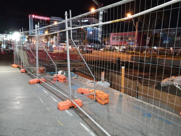 Hot Dipped Galvanized After Welded French Style Bike Rack Temporary Barricade