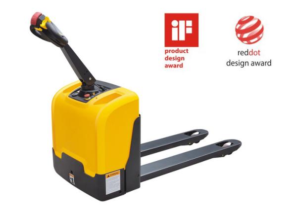 Full Sealed Battery Electric Pallet Truck Mini Type Anti - Vibration 1800kg