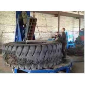 60KW Scrap Tire Shredder Tyre Crushing Machine Full Automatic